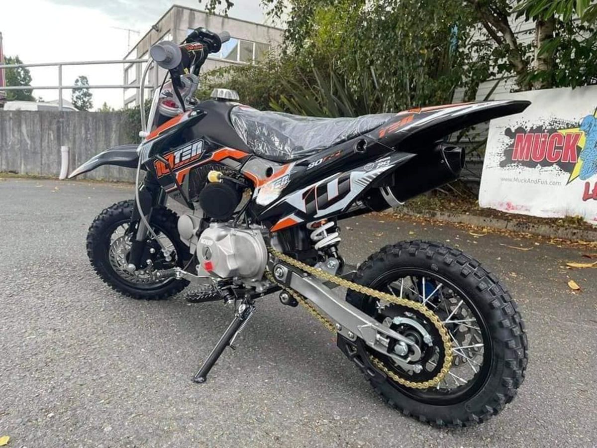 10TEN 90 Kids Dirt bike (WARRANTY-DELIVERY-CHOICE) for sale in Co. Wicklow  for €1,175 on DoneDeal