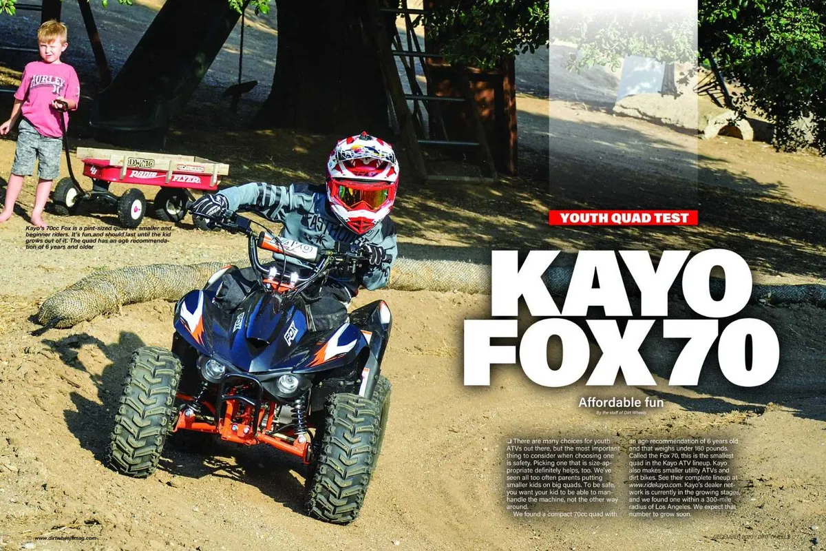 KAYO Fox 70 quad DELIVERY CHOICE WARRANTY XMAS for sale in Co. Wicklow for  €1,295 on DoneDeal